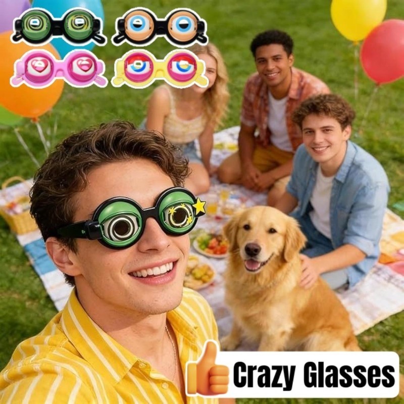 Beauty Makeup Kids - Funny Prank Glasses for Parties Crazy