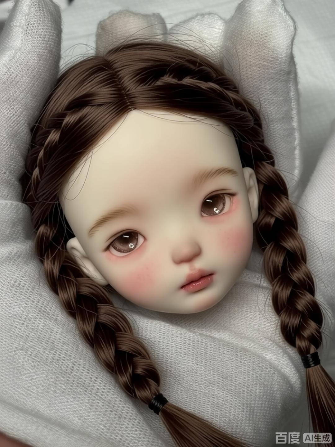Beauty Y Makeup - 1/6 Scale SD BJD Doll Head