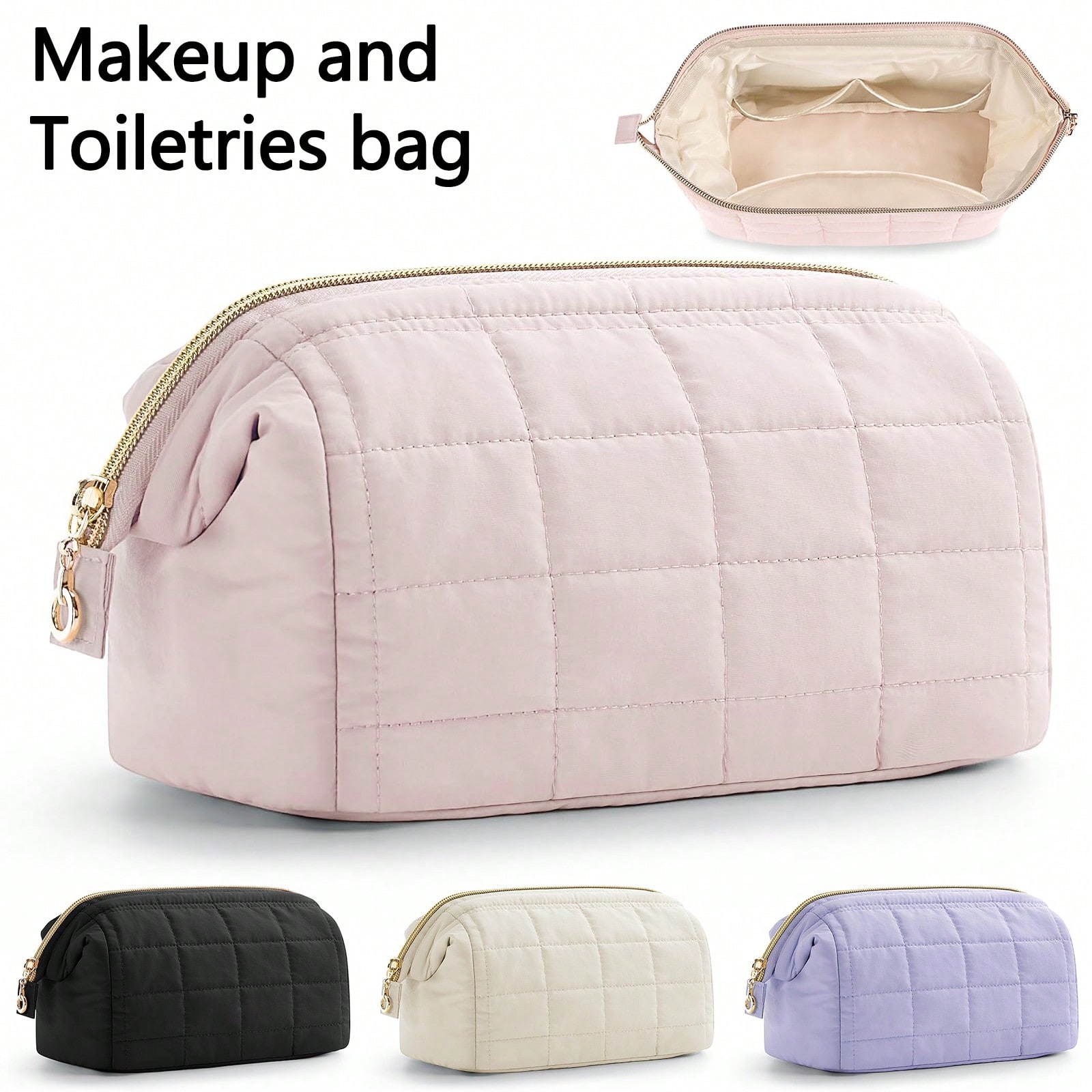 Beauty Makeup Design - Makeup Bag, Cosmetics Storage Bag, Travel