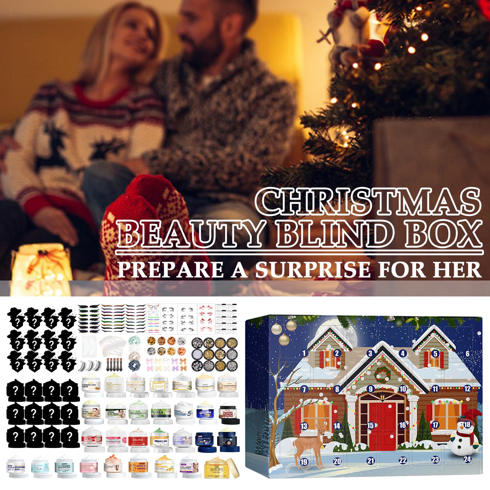 Girls Makeup Advent Calendar S - Beauty Makeup School review and price