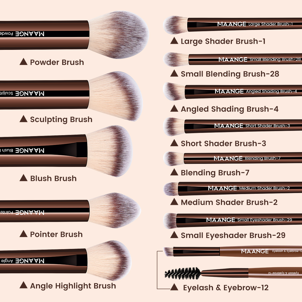13pcs Makeup Brush Set Foundat - Huda Beauty Makeup Brush Set review and price