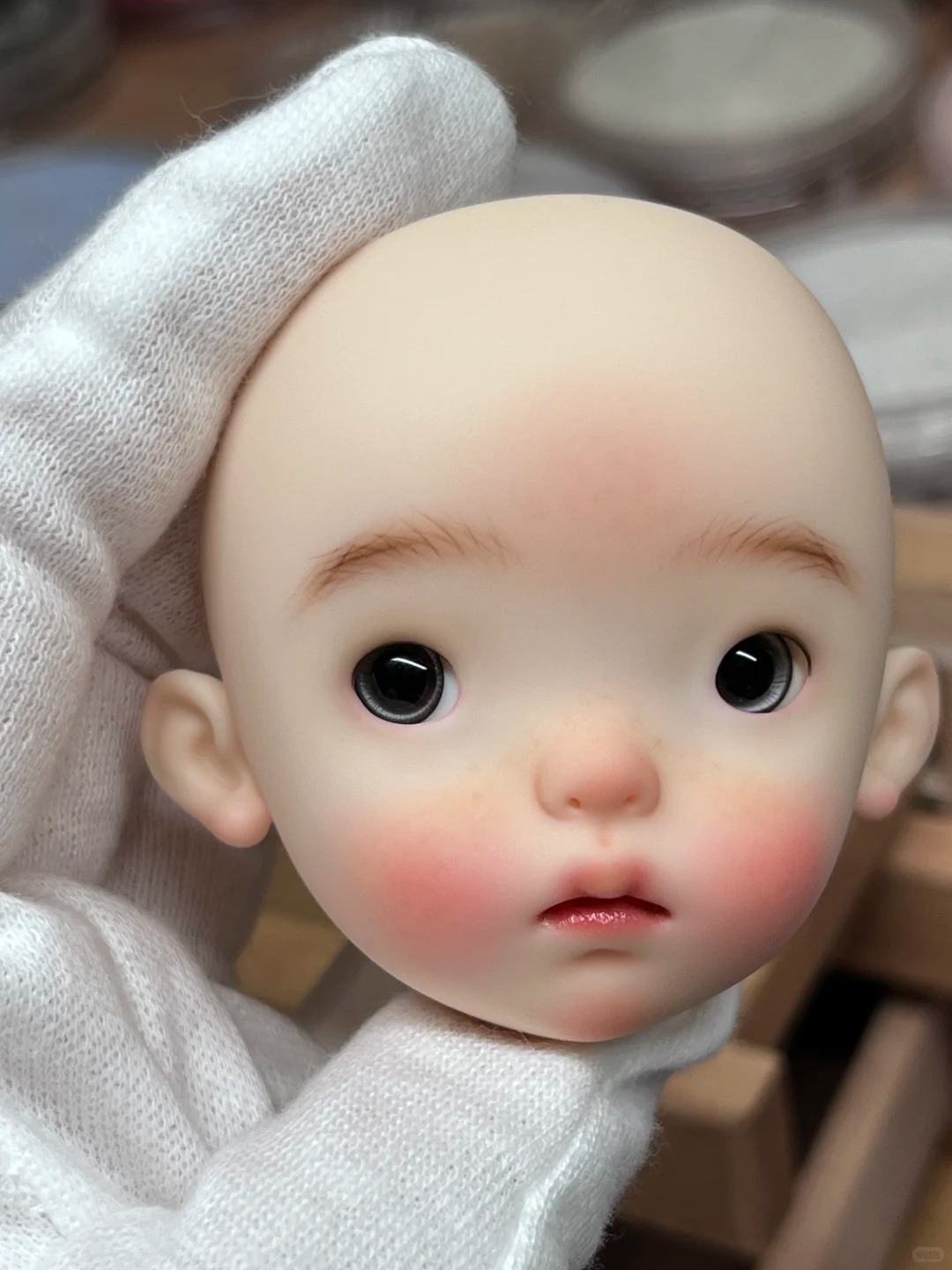 1/6 Scale SD BJD Doll Head - d - Beauty Y Makeup review and price