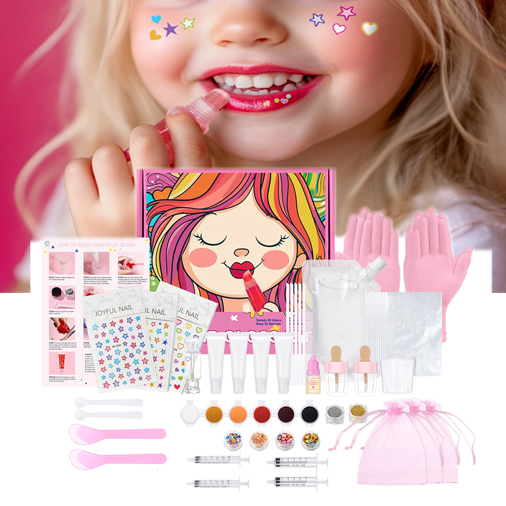 Lip Gloss Base Set Lip Gloss M - Beauty Makeup Kids review and price