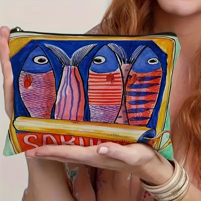 Colorful Fish Design Makeup Ba - Beauty Makeup Design review and price
