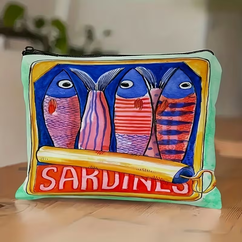 Colorful Fish Design Makeup Ba - Beauty Makeup Design review and price