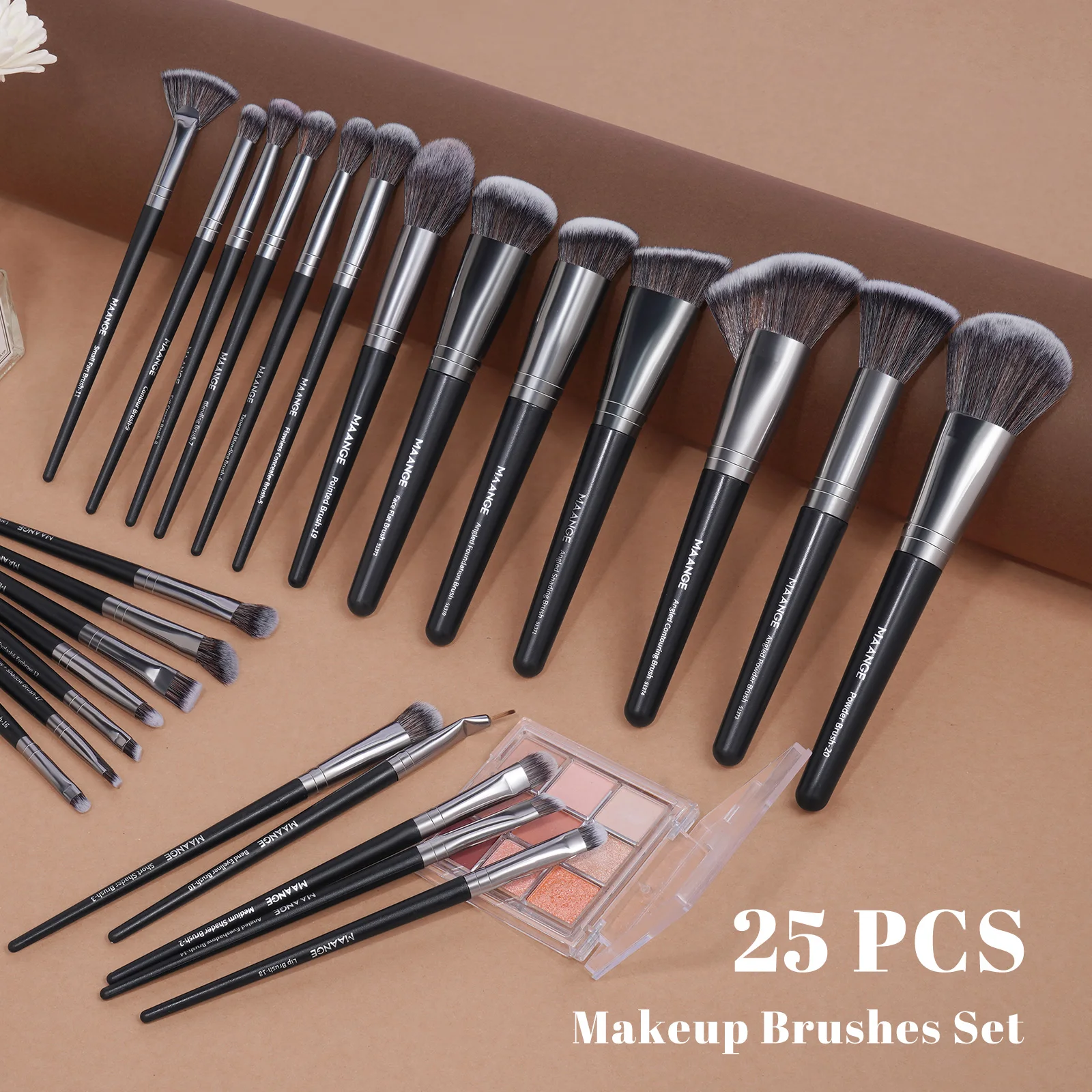 MAANGE Professional Gift Box 2 - Huda Beauty Makeup Brush Set review and price