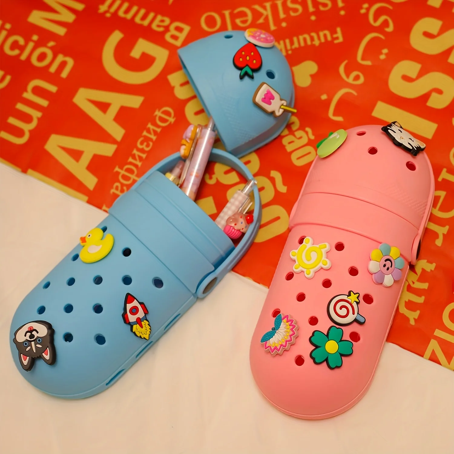 Beautiful Silicone Pencil Case - Beauty Makeup School review and price