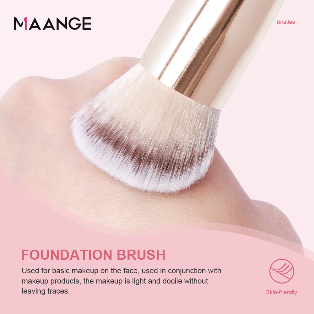 MAANGE Gift Box 4 Pieces Face  - Huda Beauty Makeup Brush Set review and price
