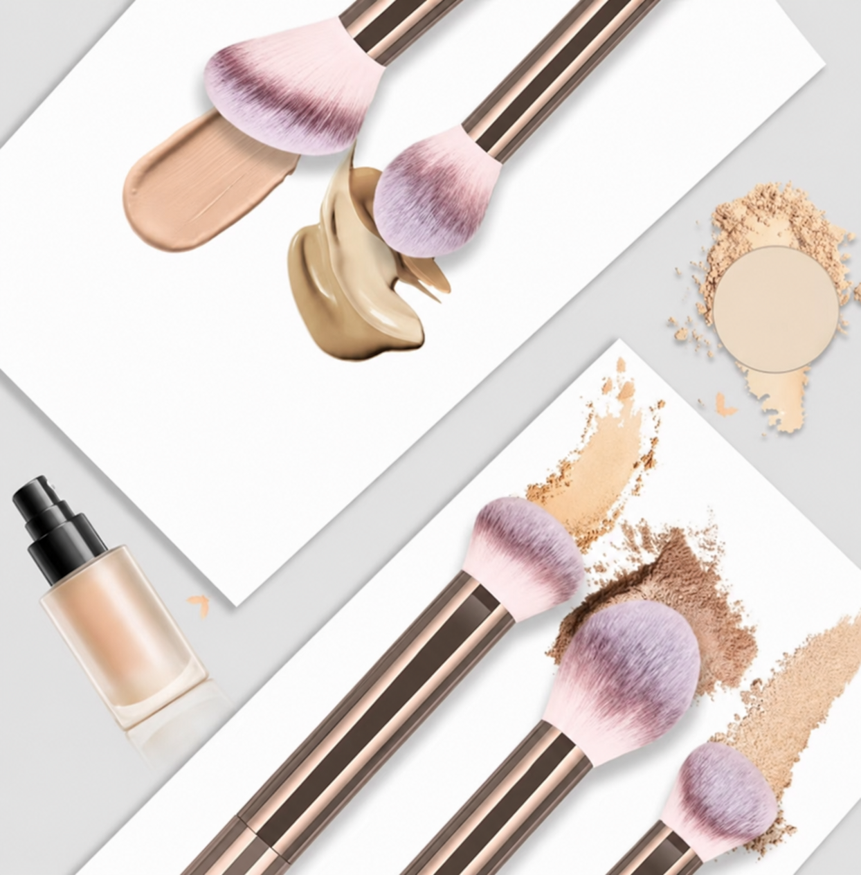 14PCS Makeup Brush Set Foundat - Huda Beauty Makeup Brush Set review and price