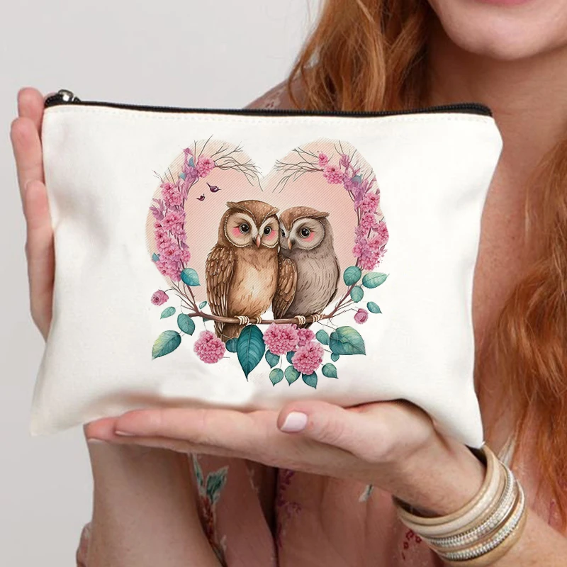 Owl's Love Make Up Bag Cosmeti - Beauty Makeup School review and price
