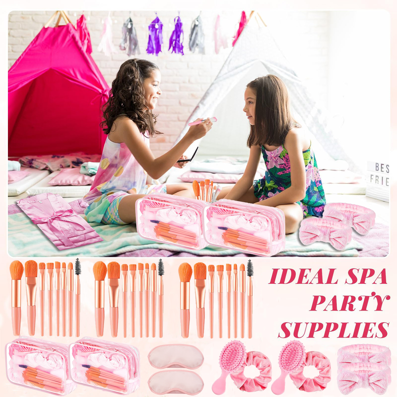 6-18 Set Spa Party Robes for G - Beauty Makeup Kids review and price