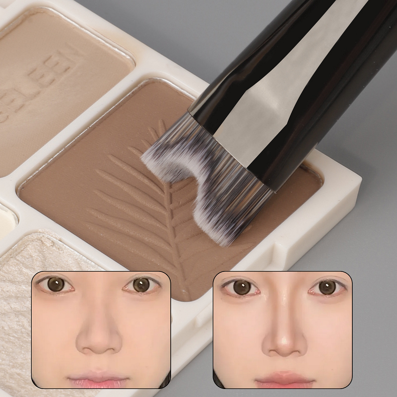 U-Shaped Dual Head Makeup Brus - Huda Beauty Makeup Brush Set review and price