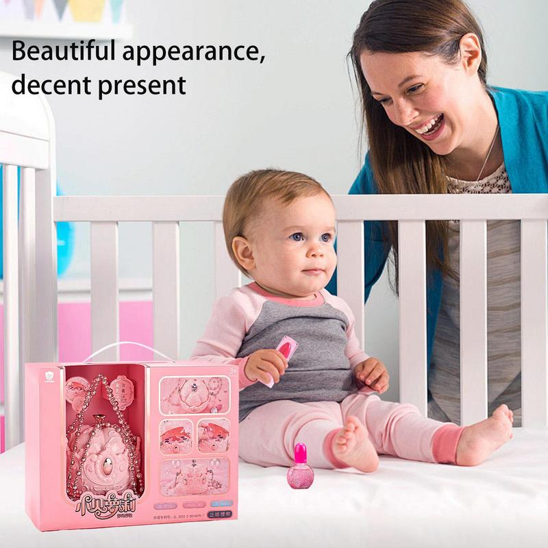 Girls Makeup Set Pink Carriage - Beauty Real Makeup review and price