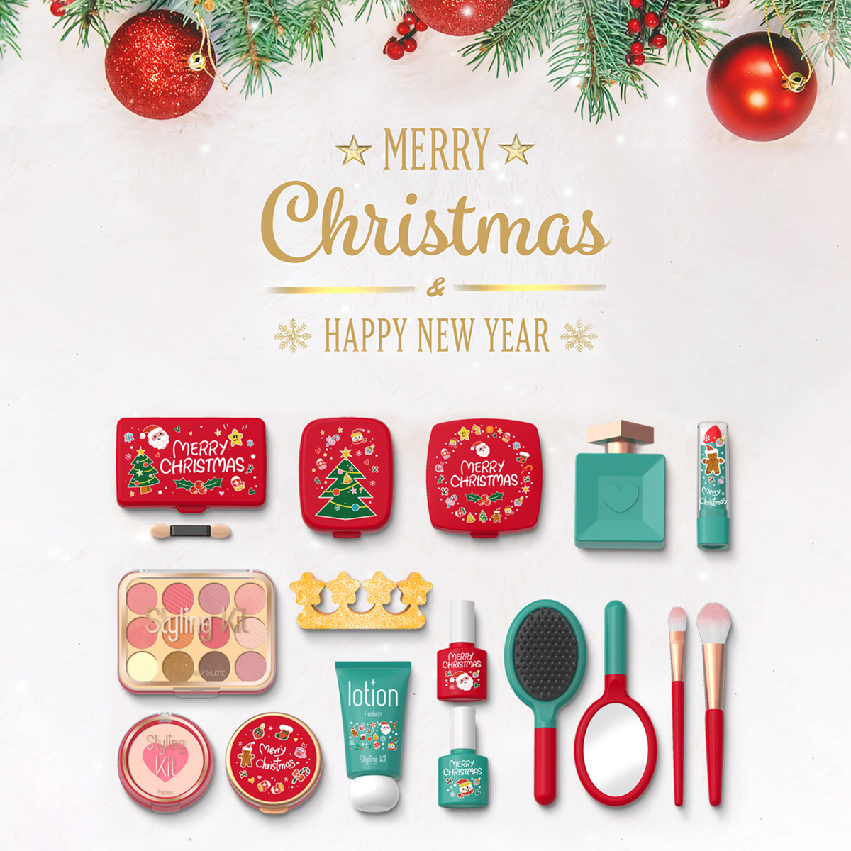 Christmas Gifts Simulation Cos - Beauty Real Makeup review and price