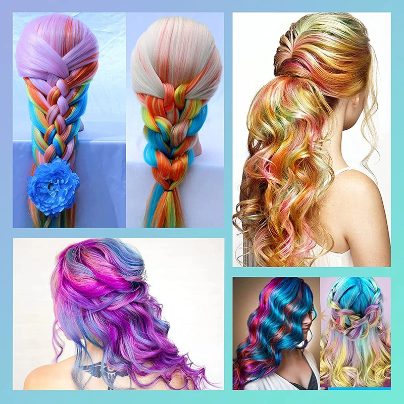 10PCS Children Multi Color Hai - Beauty Makeup Kids review and price