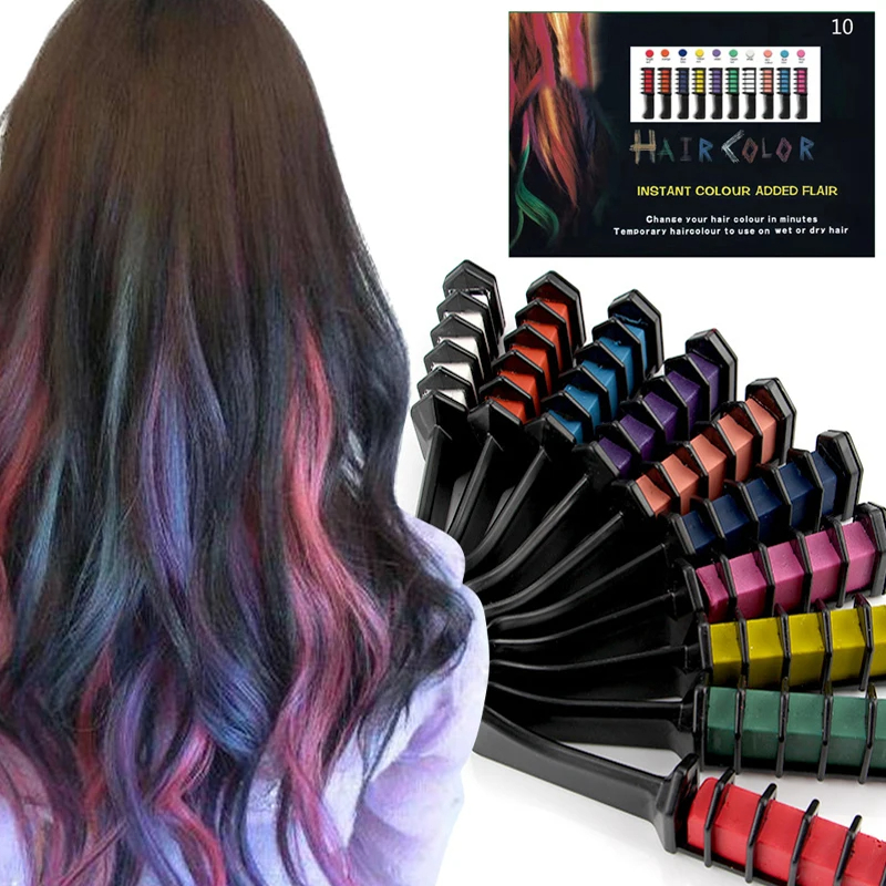 10PCS Children Multi Color Hai - Beauty Makeup Kids review and price