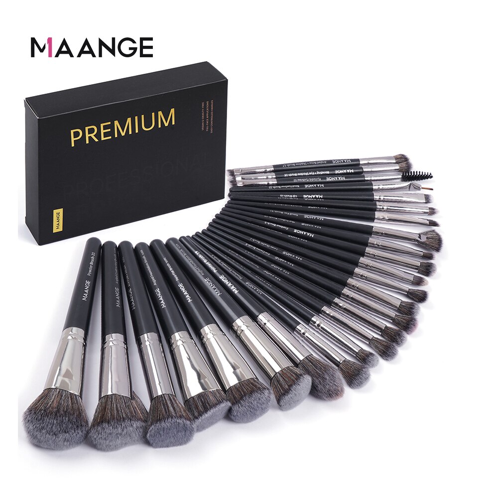 MAANGE Professional Gift Box 2 - Huda Beauty Makeup Brush Set review and price