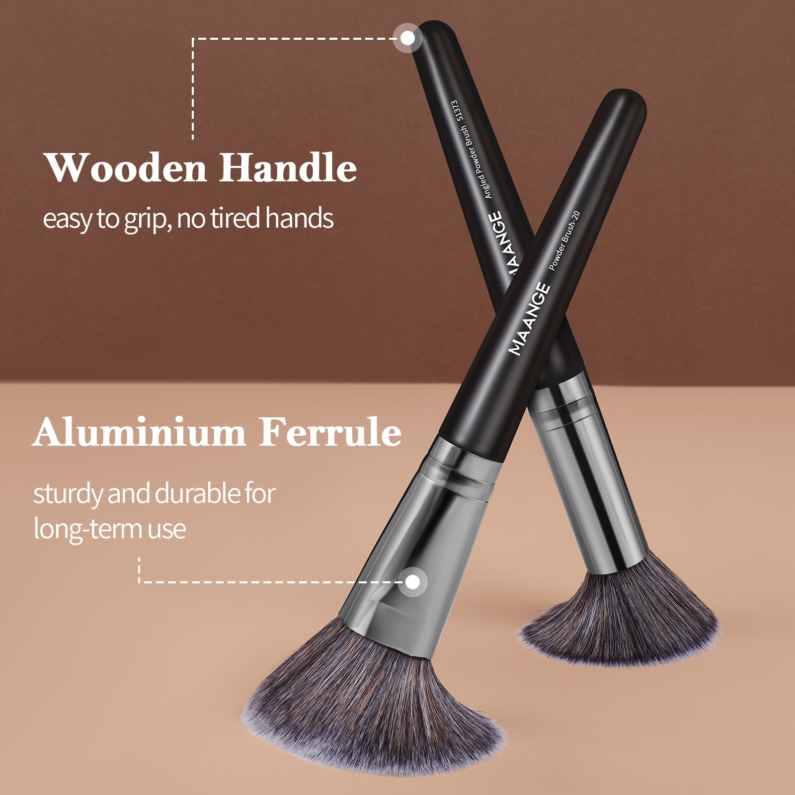 MAANGE Professional Gift Box 2 - Huda Beauty Makeup Brush Set review and price