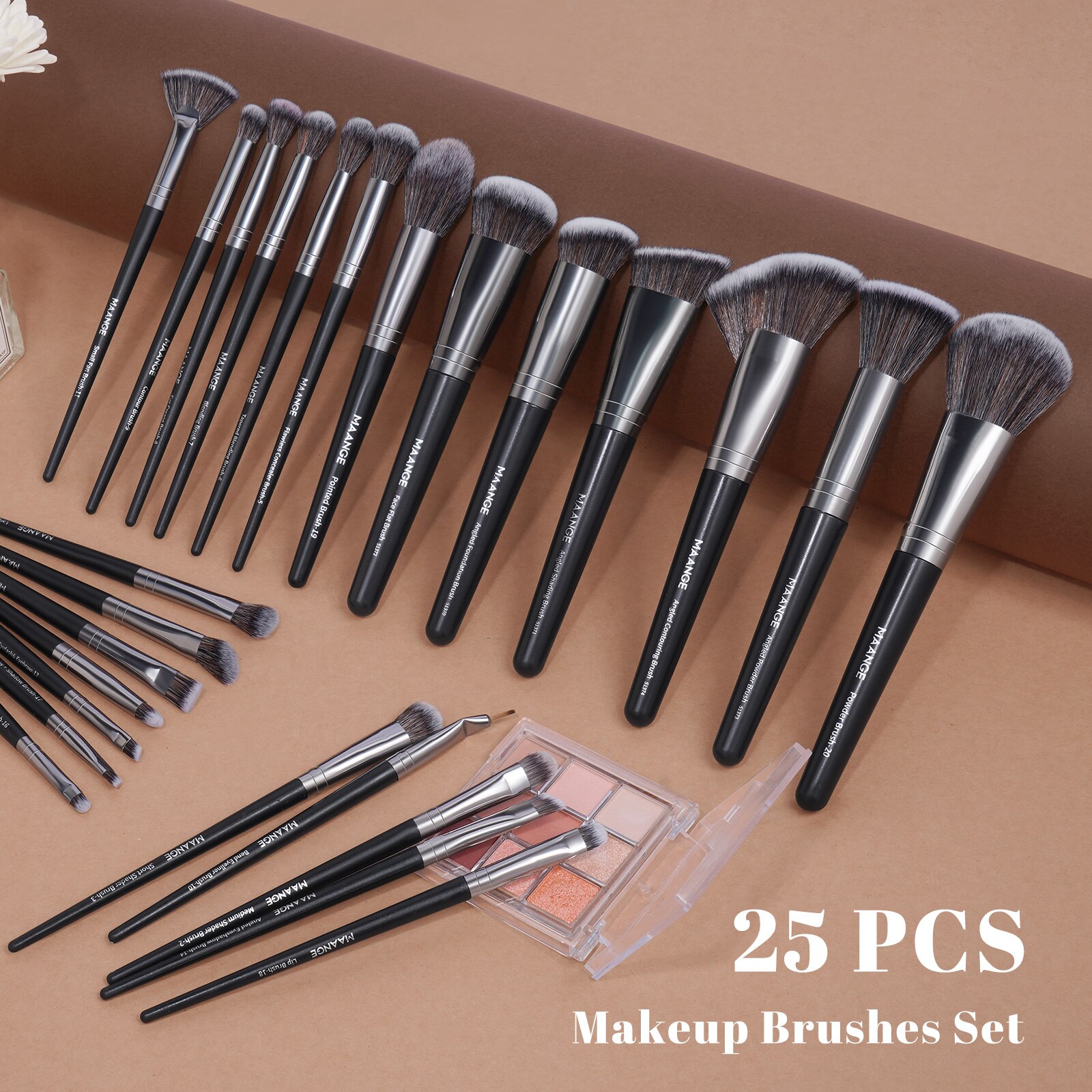 MAANGE Professional Gift Box 2 - Huda Beauty Makeup Brush Set review and price
