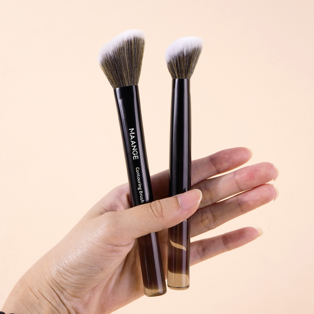 MAANGE Makeup Brushes Set 2pcs - Huda Beauty Makeup Brush Set review and price