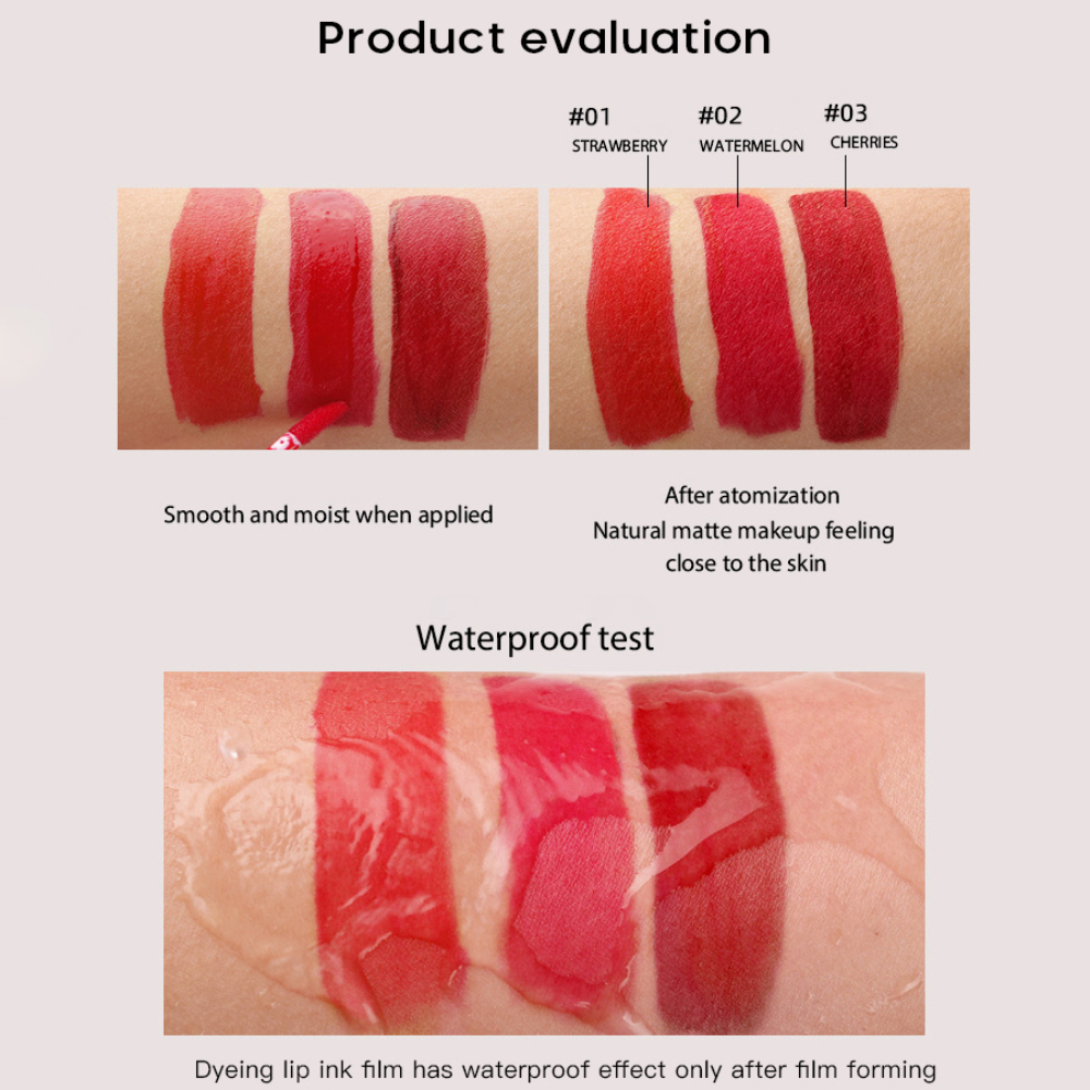 3 Colors Juice Lip Dye Waterpr - Beauty Juice Makeup review and price