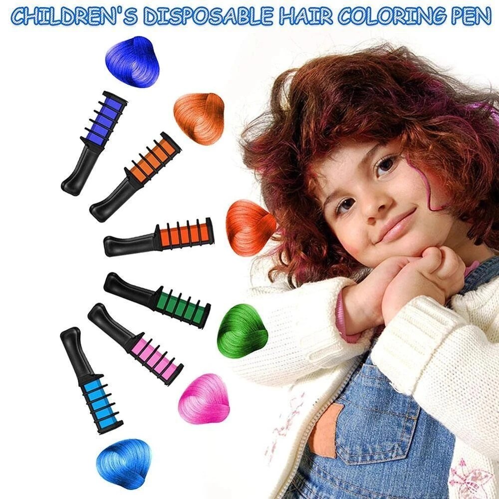 10PCS Children Multi Color Hai - Beauty Makeup Kids review and price