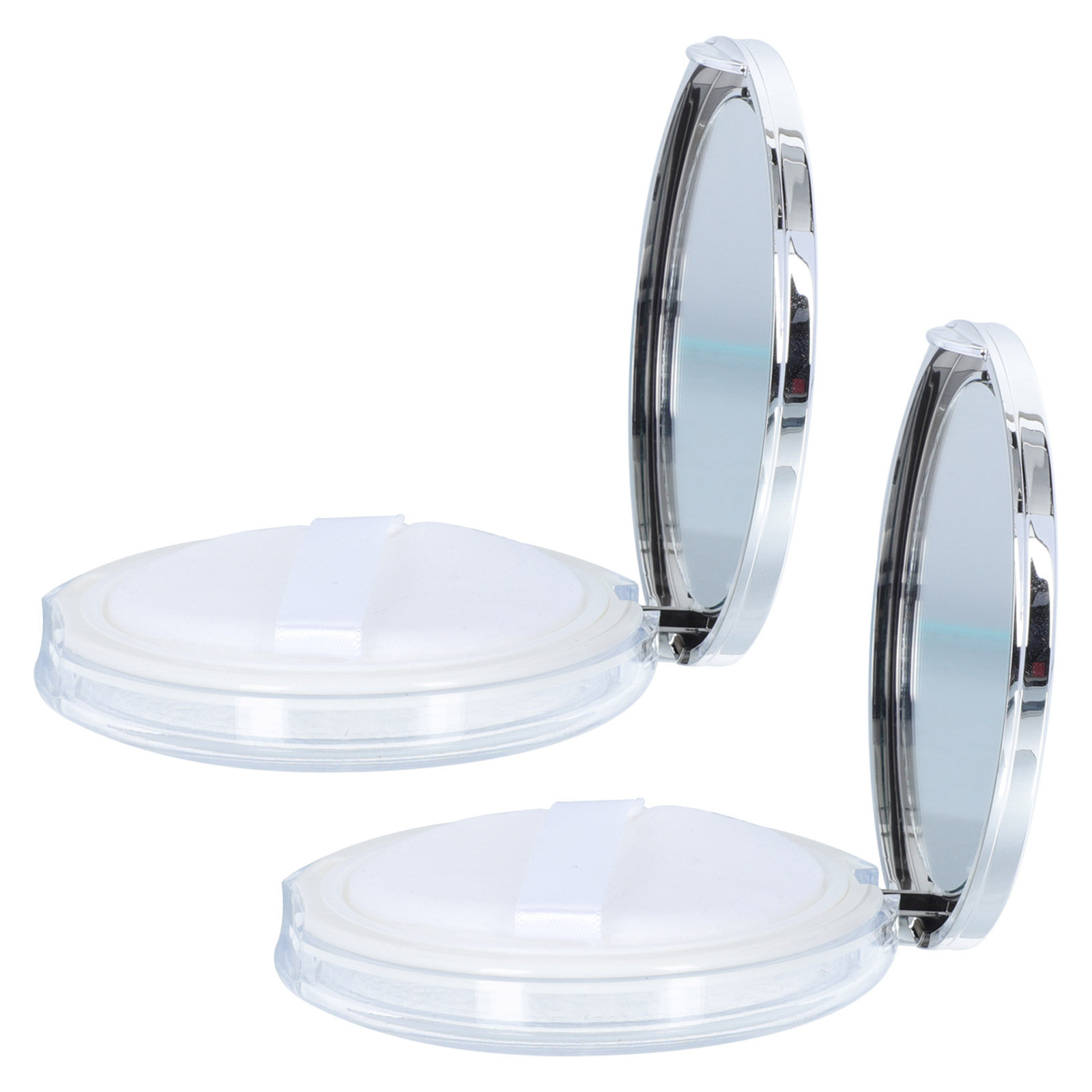 2Pcs Powder Case Portable Loos - Beauty Makeup School review and price