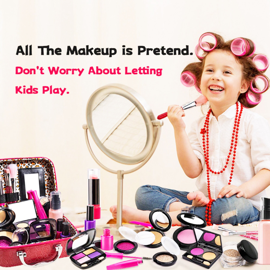 Pretend Makeup Kit for Girls,  - Beauty Makeup Kids review and price