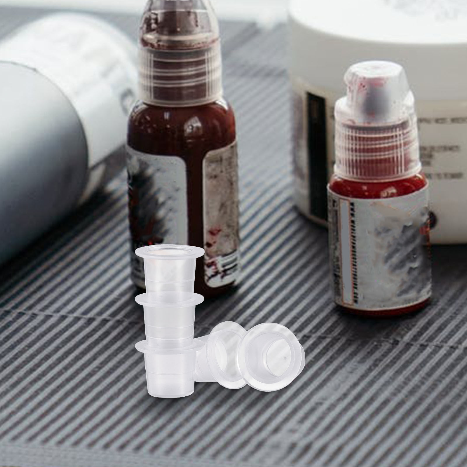 100Pcs Tattoo Pigment Cups Hea - Beauty Makeup Design review and price