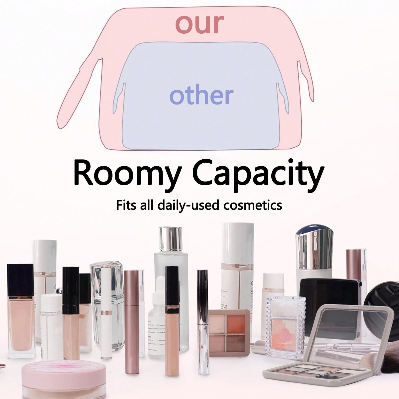 Makeup Bag, Cosmetics Storage  - Beauty Makeup Design review and price